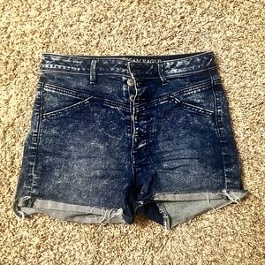 American Eagle Women's Dark Denim Shorts Size 8